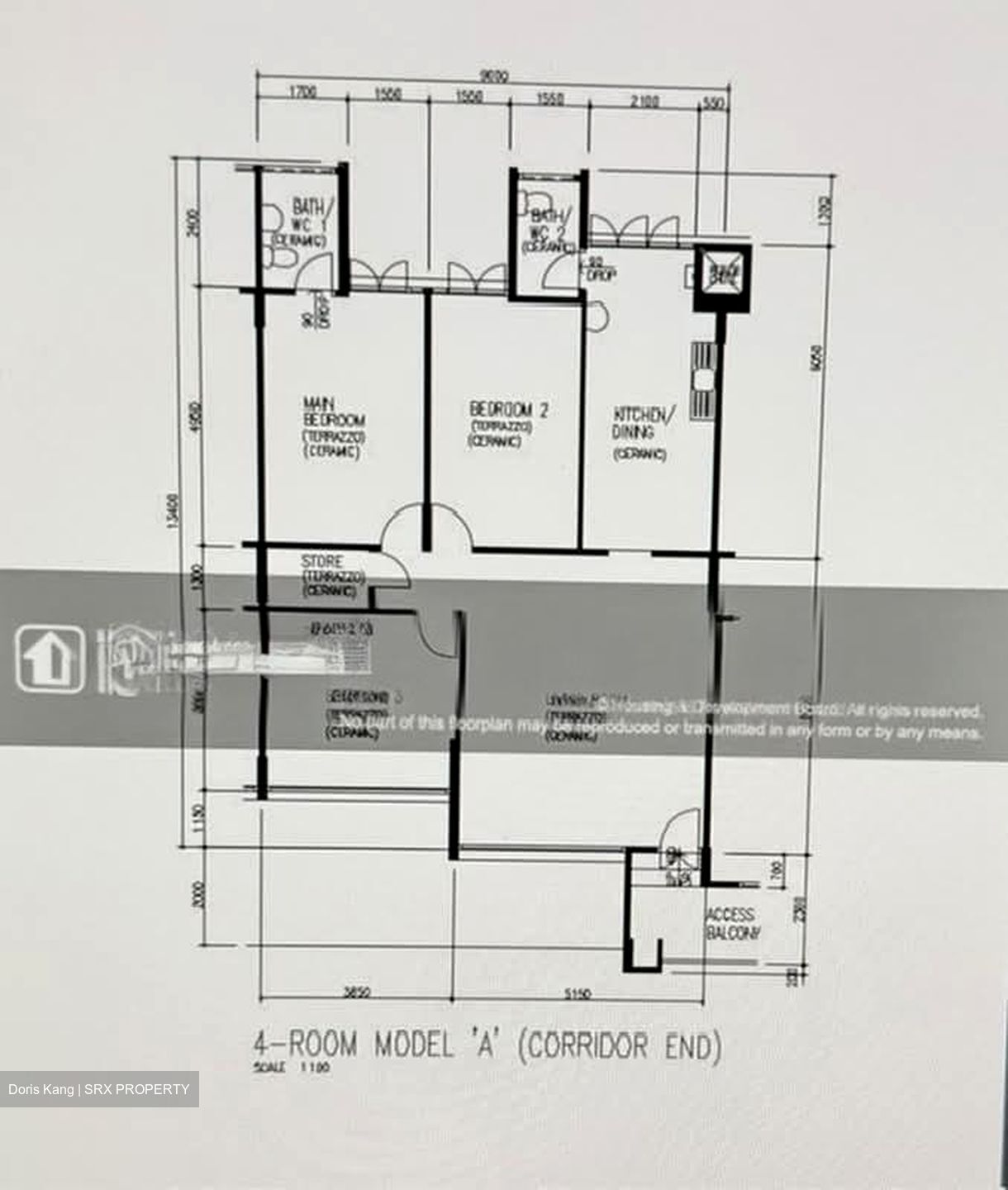 Blk 132 Yishun Street 11 (Yishun), HDB 4 Rooms #604869181